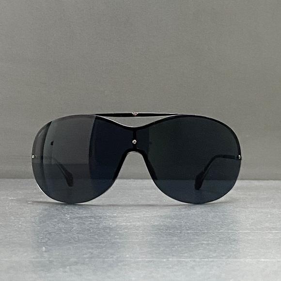 Emporio Armani 9297/S Shield Sunglasses Unisex - Picture 1 of 9